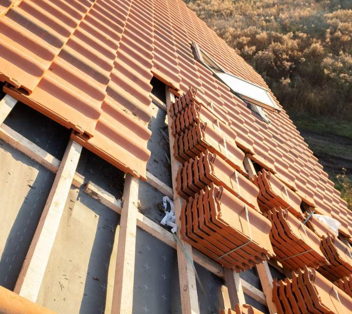 Rénovation de toit en tuiles à Mulhouse
